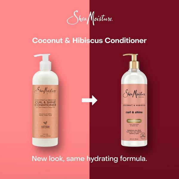 SheaMoisture Curl & Shine Coconut & Hibiscus Conditioner #2